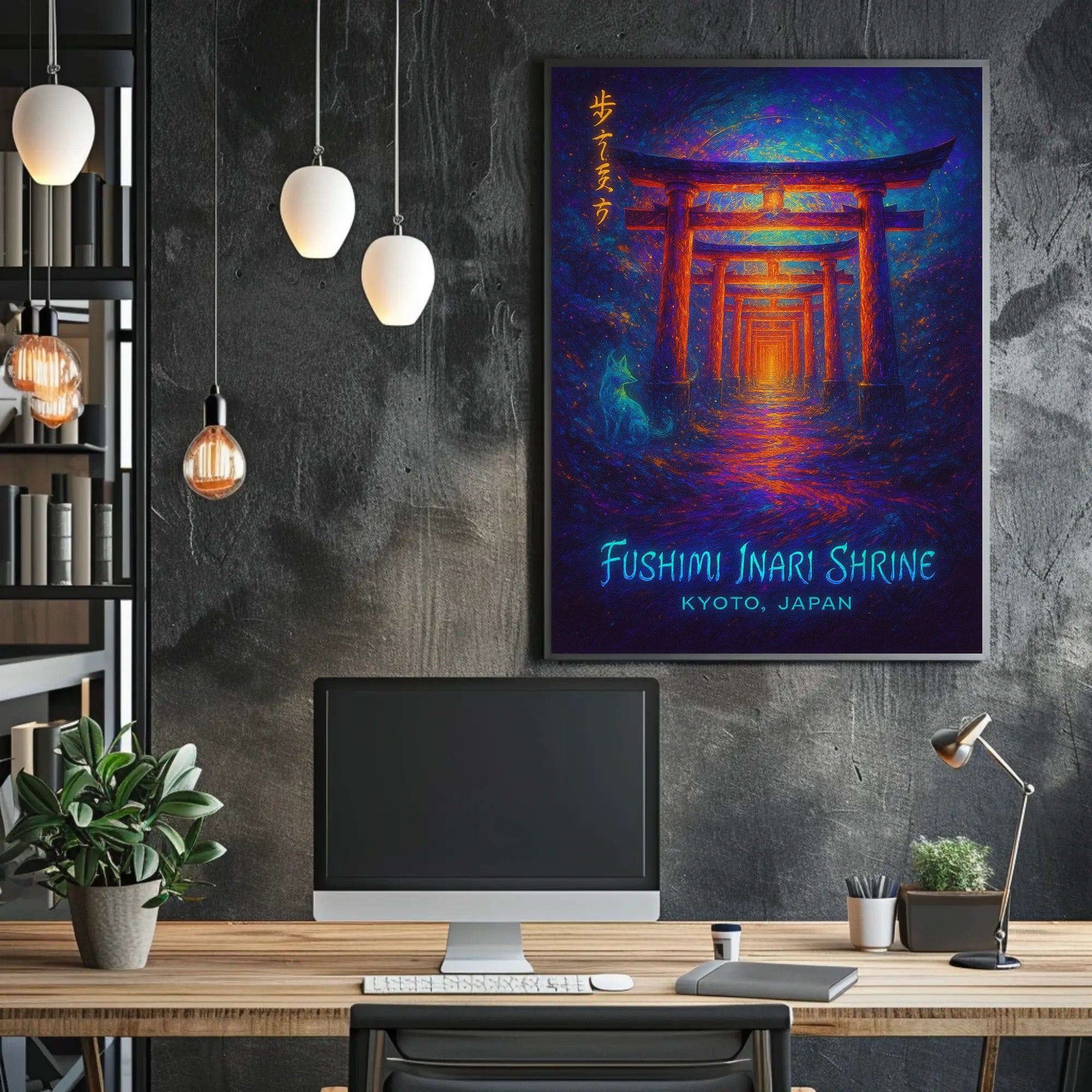 Fushimi Inari Shrine Kyoto Cultural or Heritage Poster