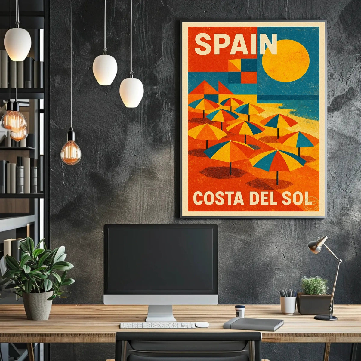 Spain Costa Del Sol Poster
