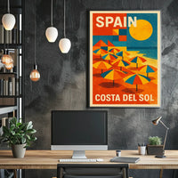 Spain Costa Del Sol Poster