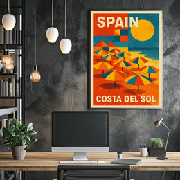 Spain Costa Del Sol Poster