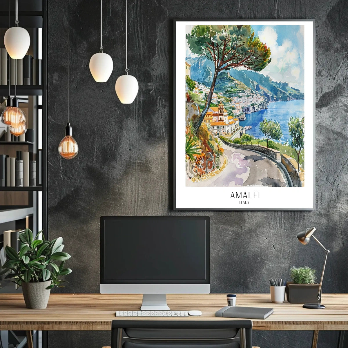 Amalfi Coast Italy Poster