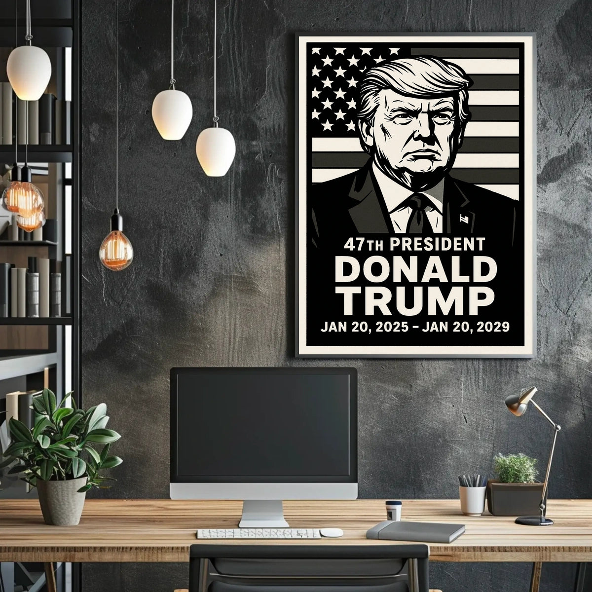 Donald Trump 47th President Poster