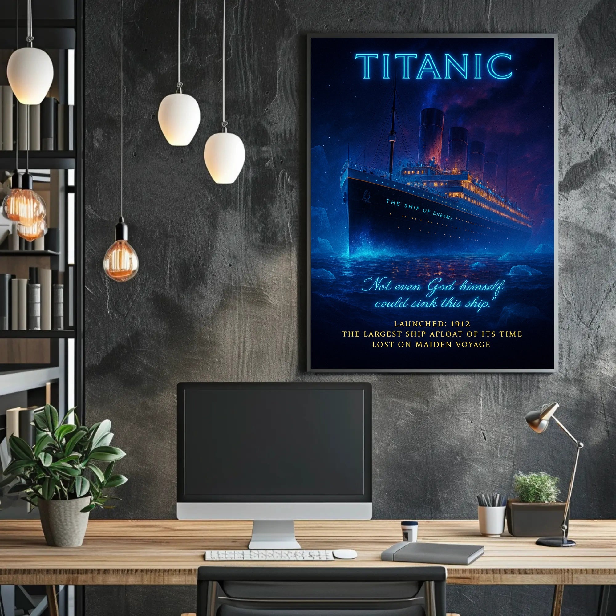 Titanic's Grand Voyage: Historical Poster