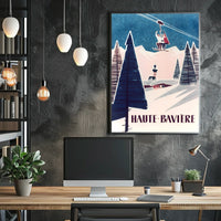 Haute-Bavière Winter Escape Poster
