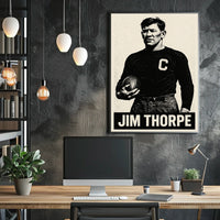 Jim Thorpe Sports Legend Poster