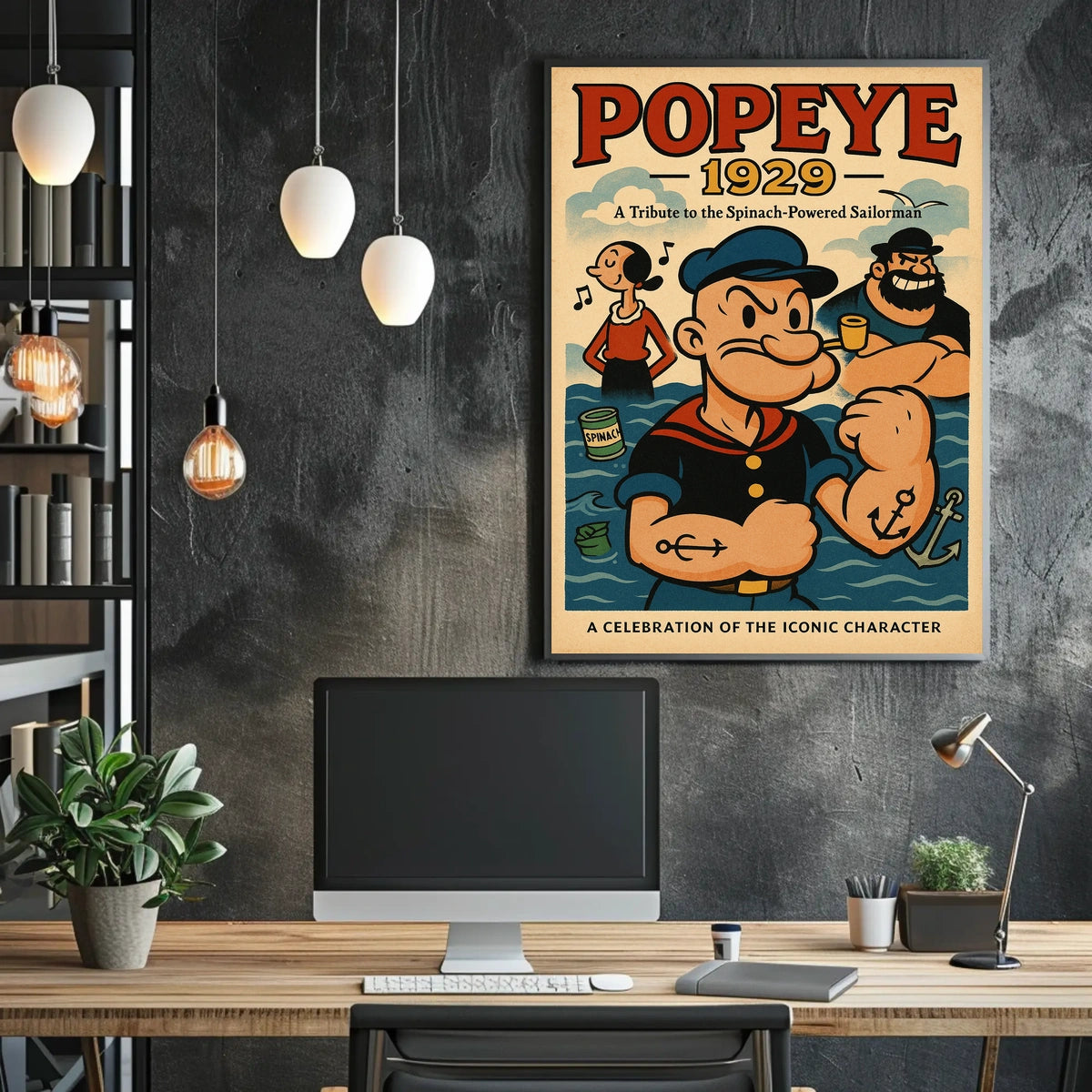 Popeye 1929 Art Poster POP-142