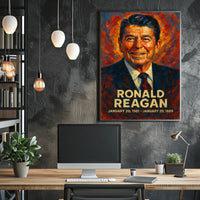 Ronald Reagan 40Th President Poster