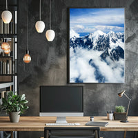Majestic Mountain Peaks Poster