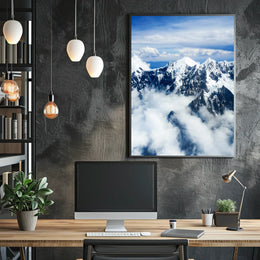 Majestic Mountain Peaks Poster