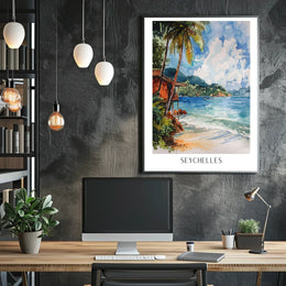Serene Seychelles Poster