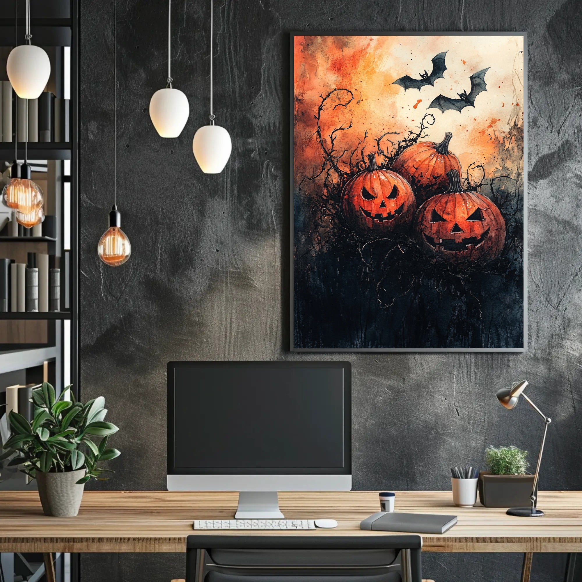 Halloween Nightfall Poster