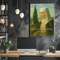 Saint Catherine Of Siena Poster