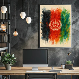 Colors of Afghanistan Poster