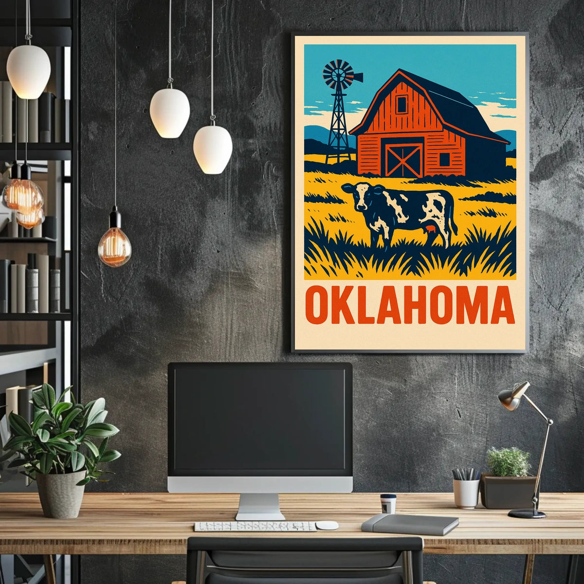 Oklahoma Countryside Poster