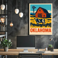 Oklahoma Countryside Poster