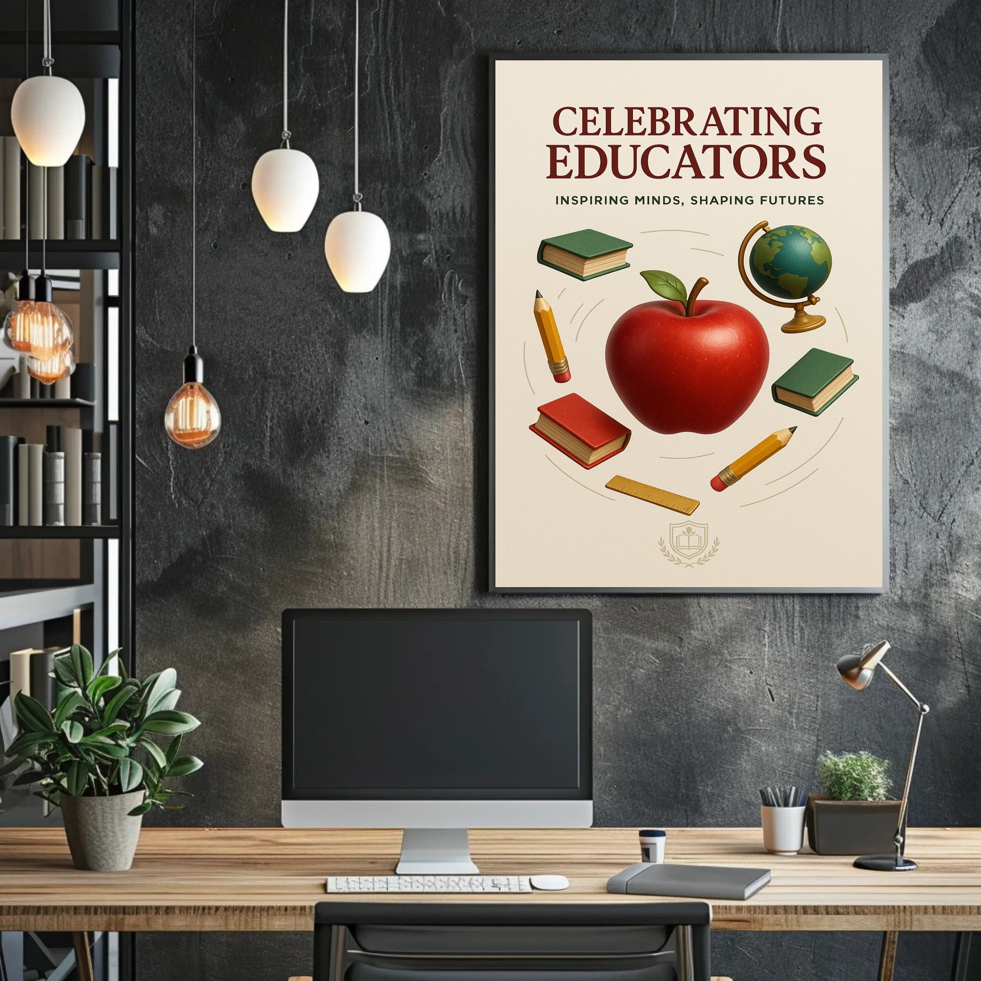 Celebrating Educators: Inspirational Motivational or Quote Poster