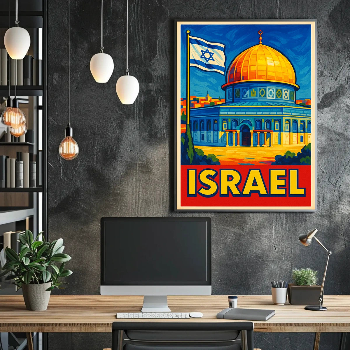 Iconic Landmarks Of Israel Poster
