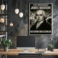 James Madison 4Th President Poster