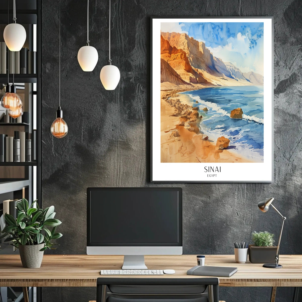 Sinai Landscape Poster