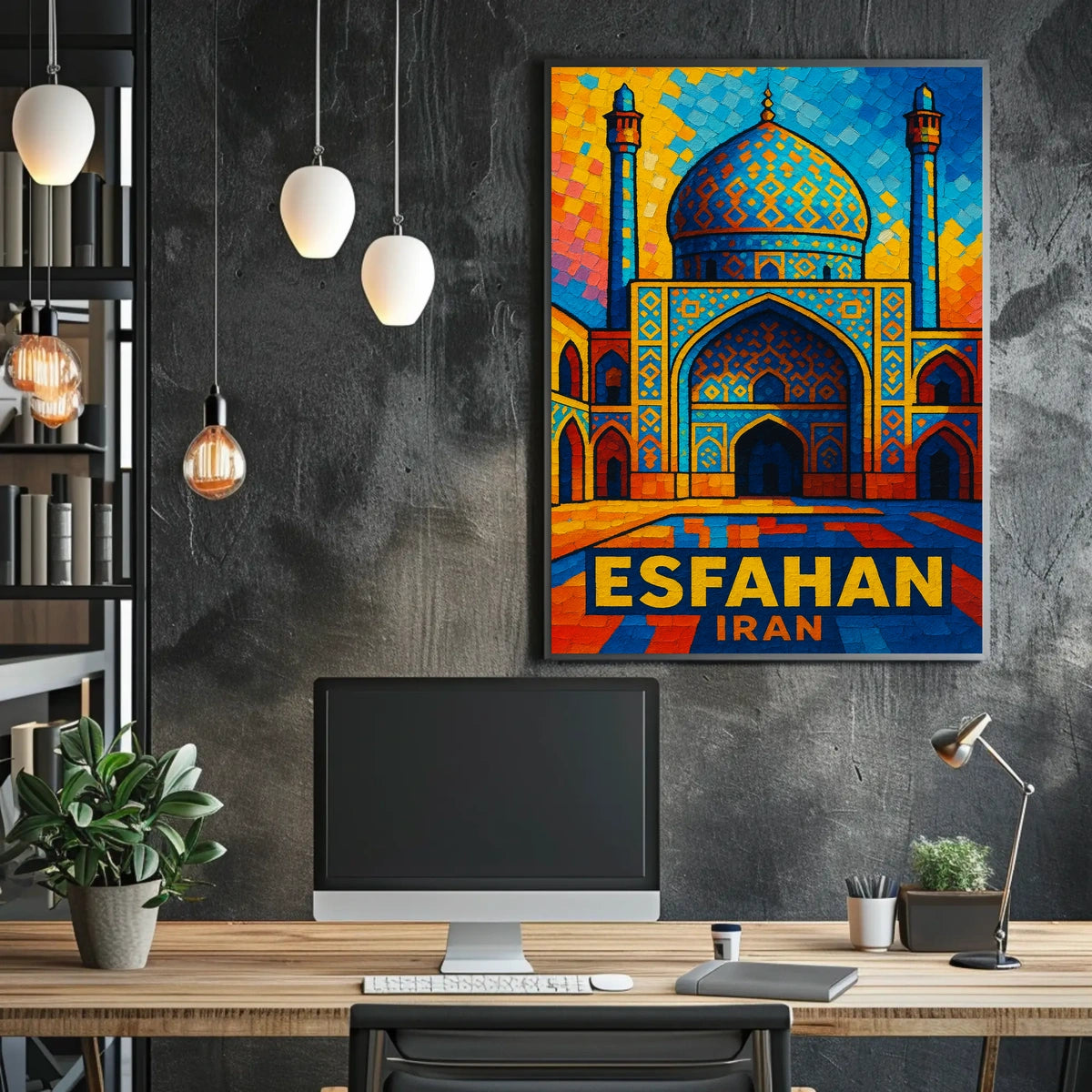 Esfahan, Iran Poster