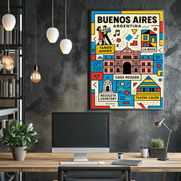Discover Buenos Aires Poster