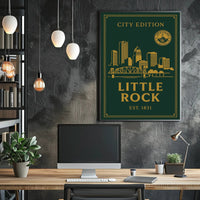 Little Rock City Edition Poster PosterGoat