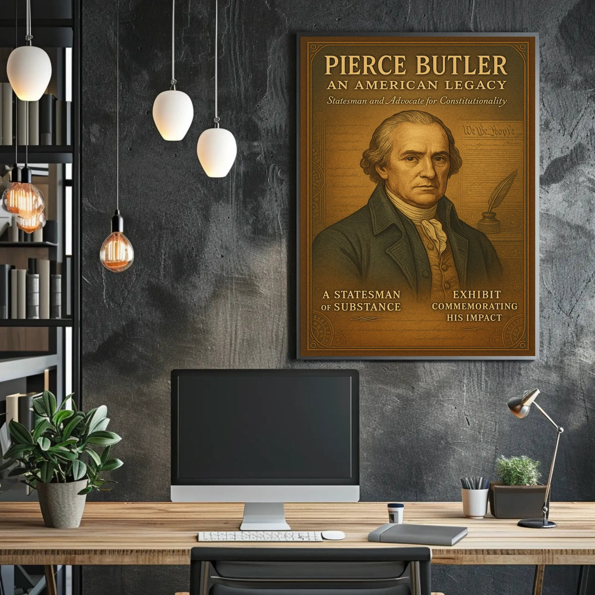 Pierce Butler An American Legacy Poster