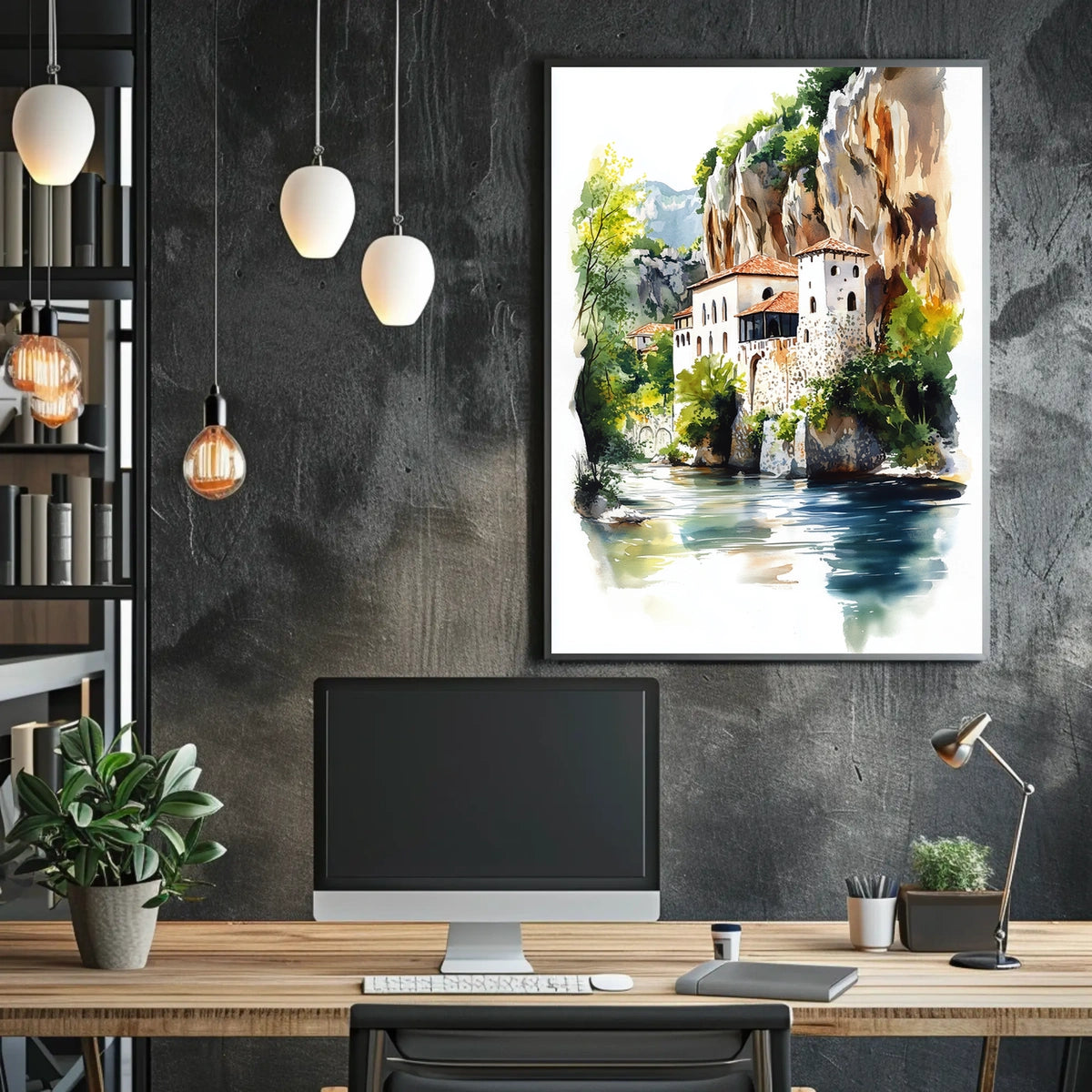 Bosnia and Herzegovina Blagaj Tekija Monastery Poster