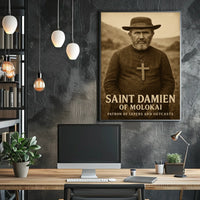 Saint Damien Of Molokai Poster