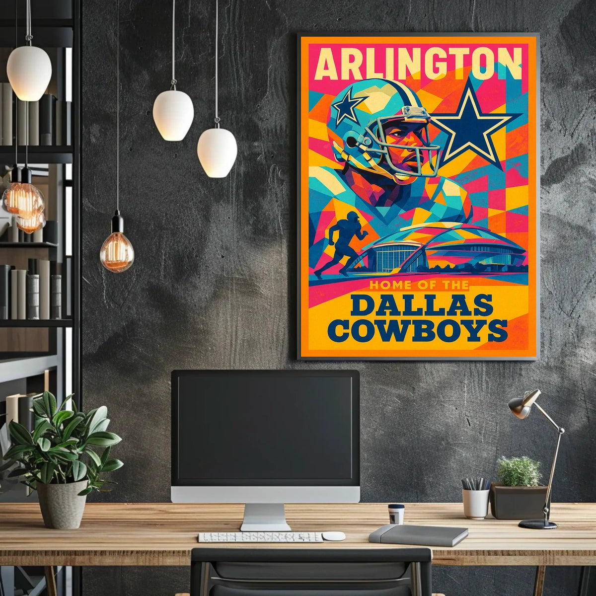 Arlington Home of the Dallas Cowboys Poster