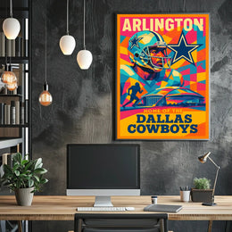 Arlington Home of the Dallas Cowboys Poster