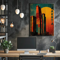 Jakarta Skyline Poster