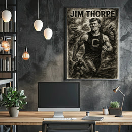 Jim Thorpe Athletic Legend Poster