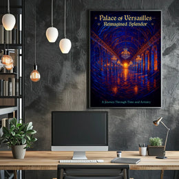 Palace of Versailles Reimagined Splendor Poster
