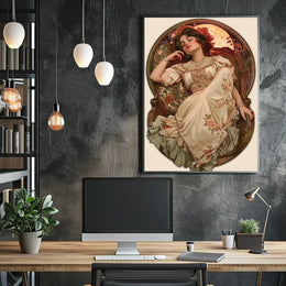 Abstract Urban Landscape Art Poster