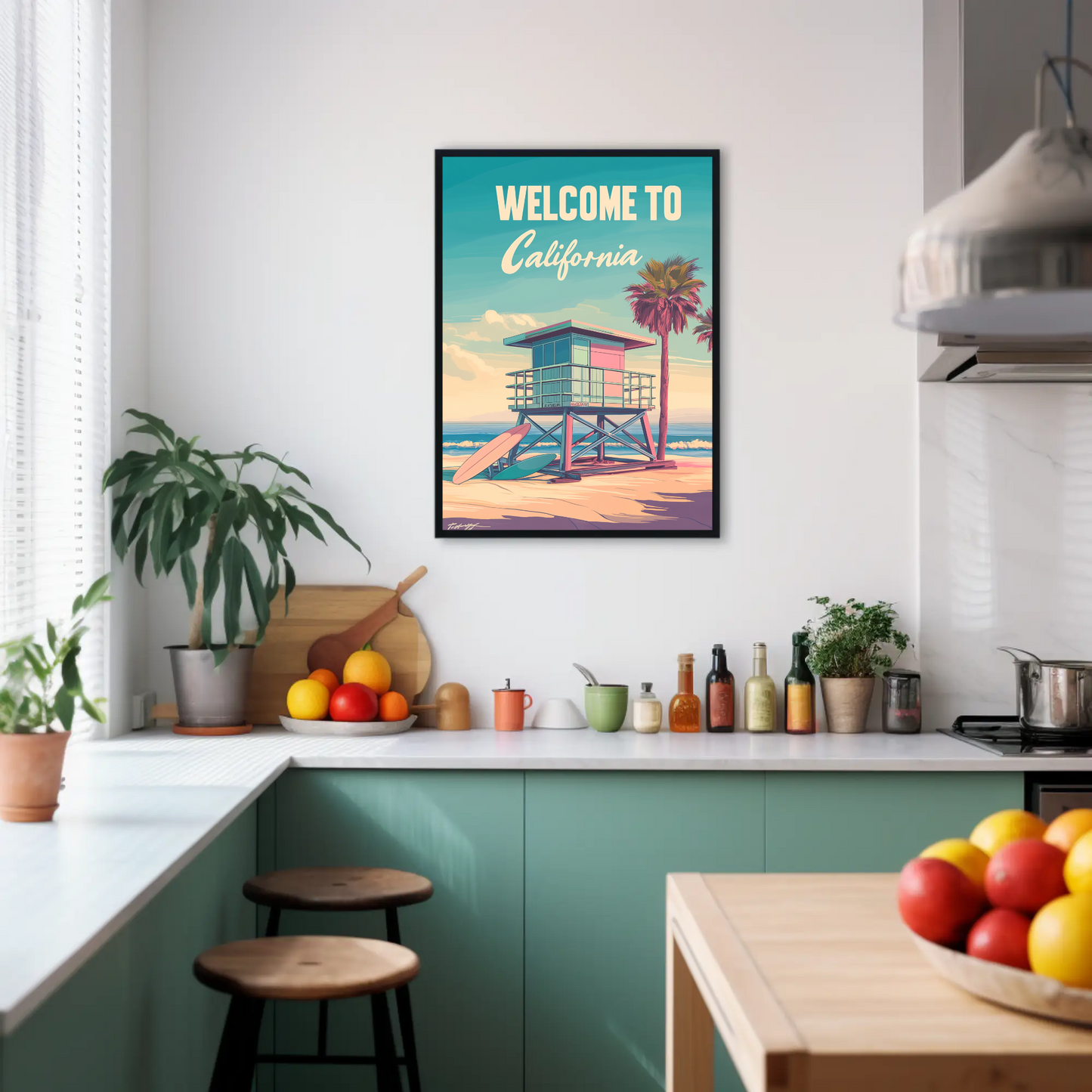 Welcome to California Poster