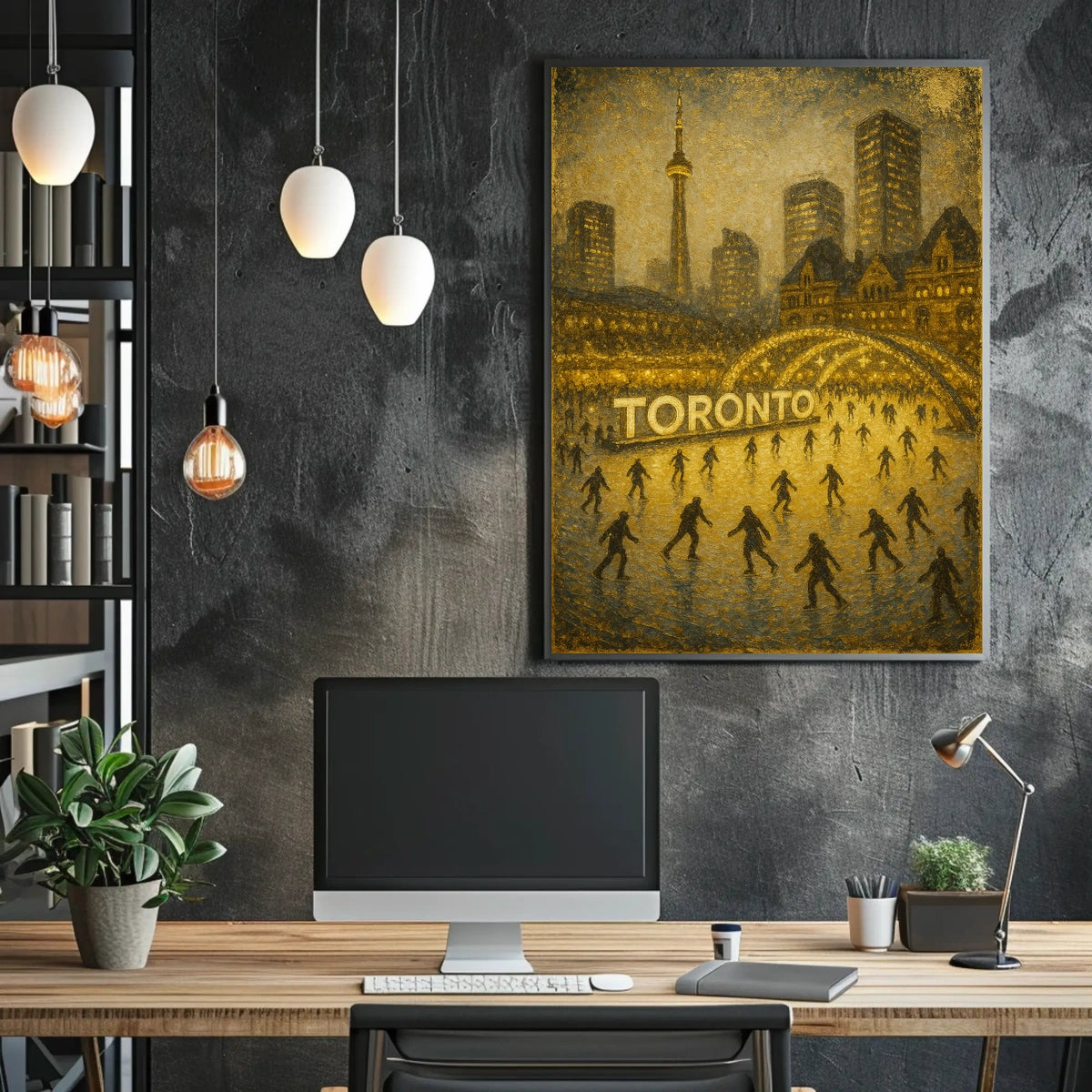 Toronto Winter Wonderland Poster