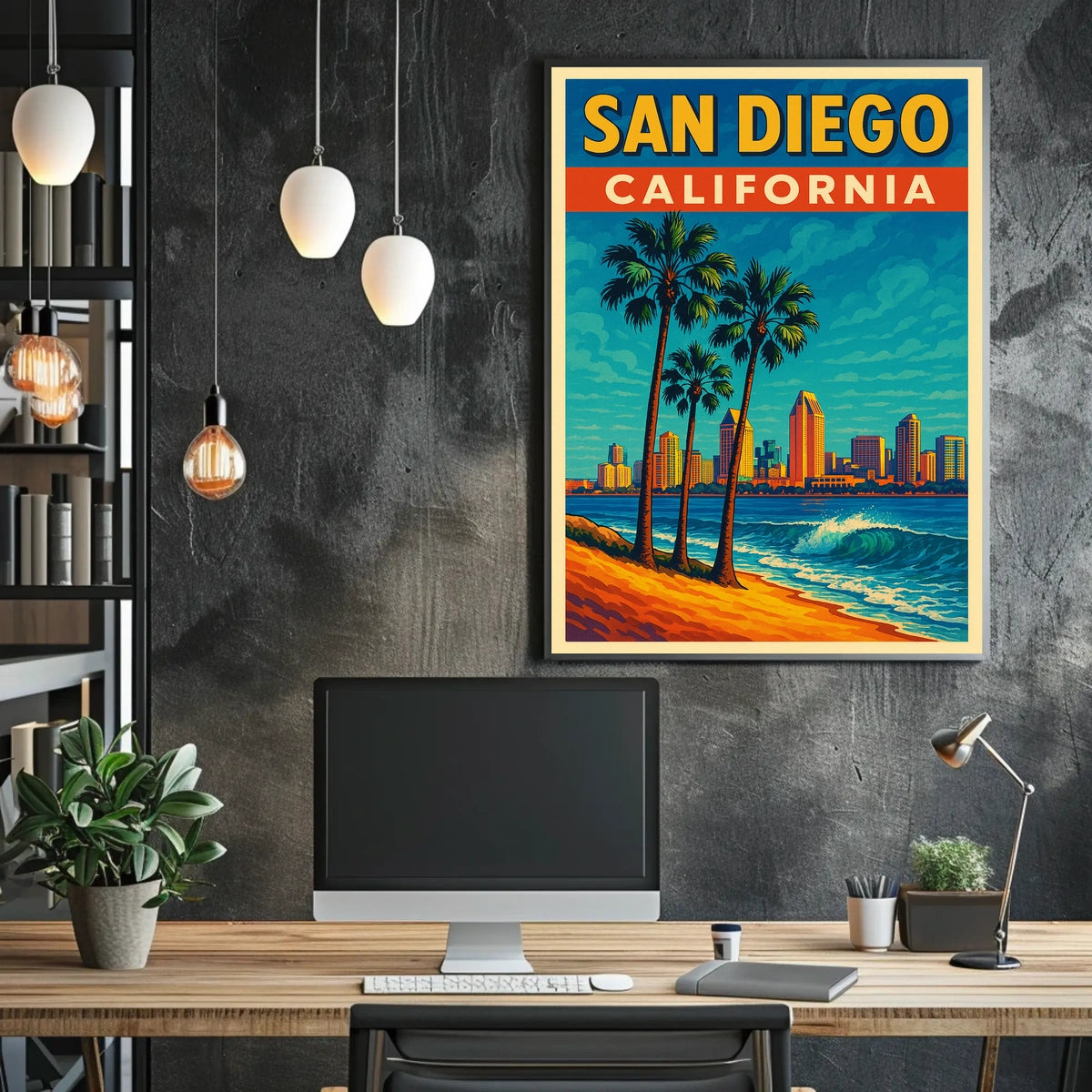 San Diego, California Poster