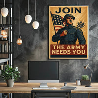 Join the Army Poster PosterGoat
