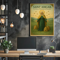 Saint Abigail The Patron of Healing and Harmony Poster PosterGoat