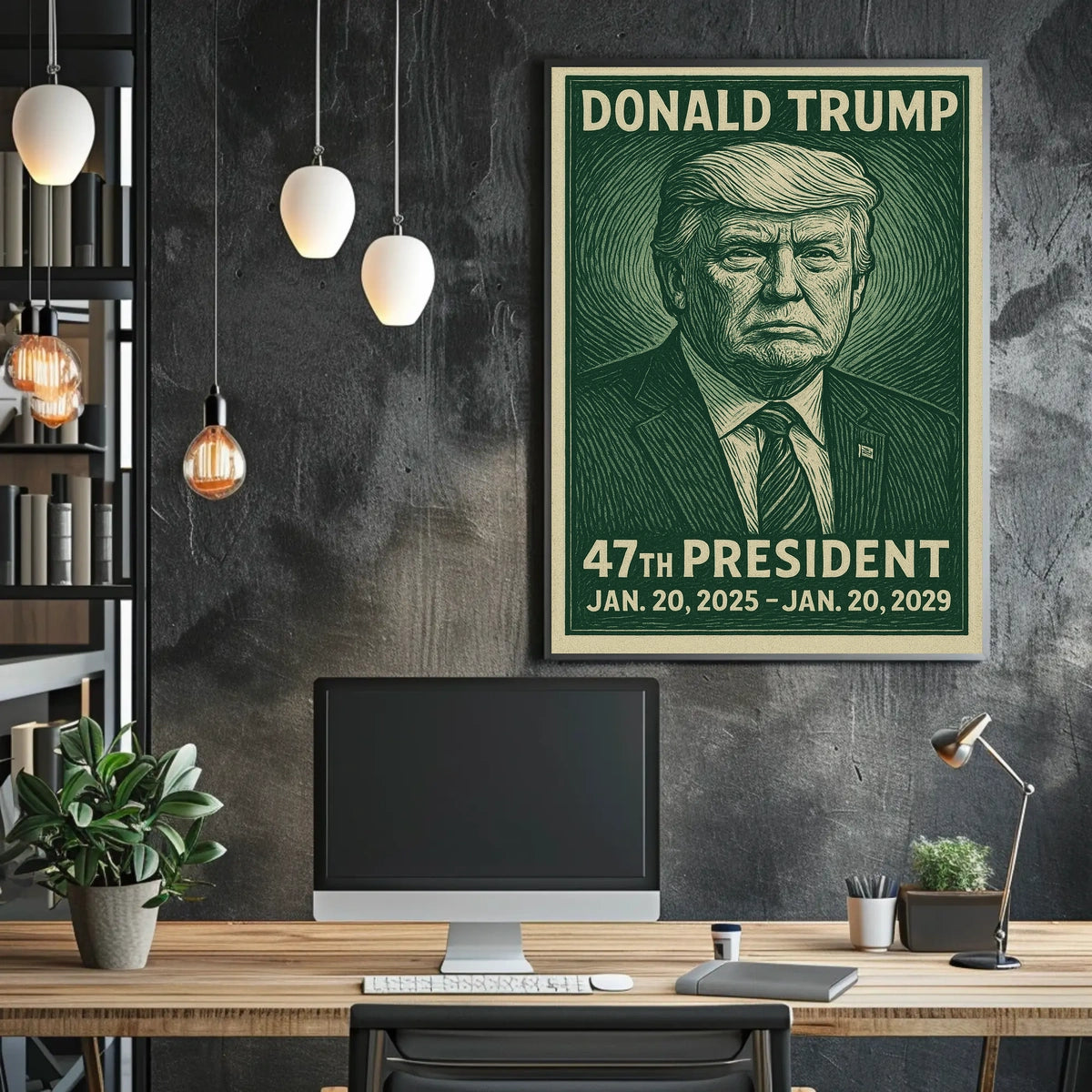 Donald Trump 47th President Poster