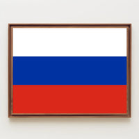 Russian Federation Flag Poster