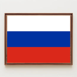 Russian Federation Flag Poster