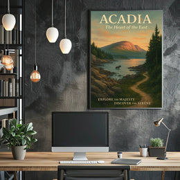 Acadia The Heart Of The East Poster