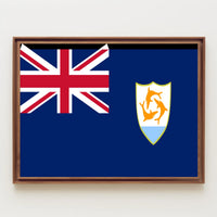 Anguilla Flag Poster