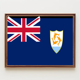 Anguilla Flag Poster