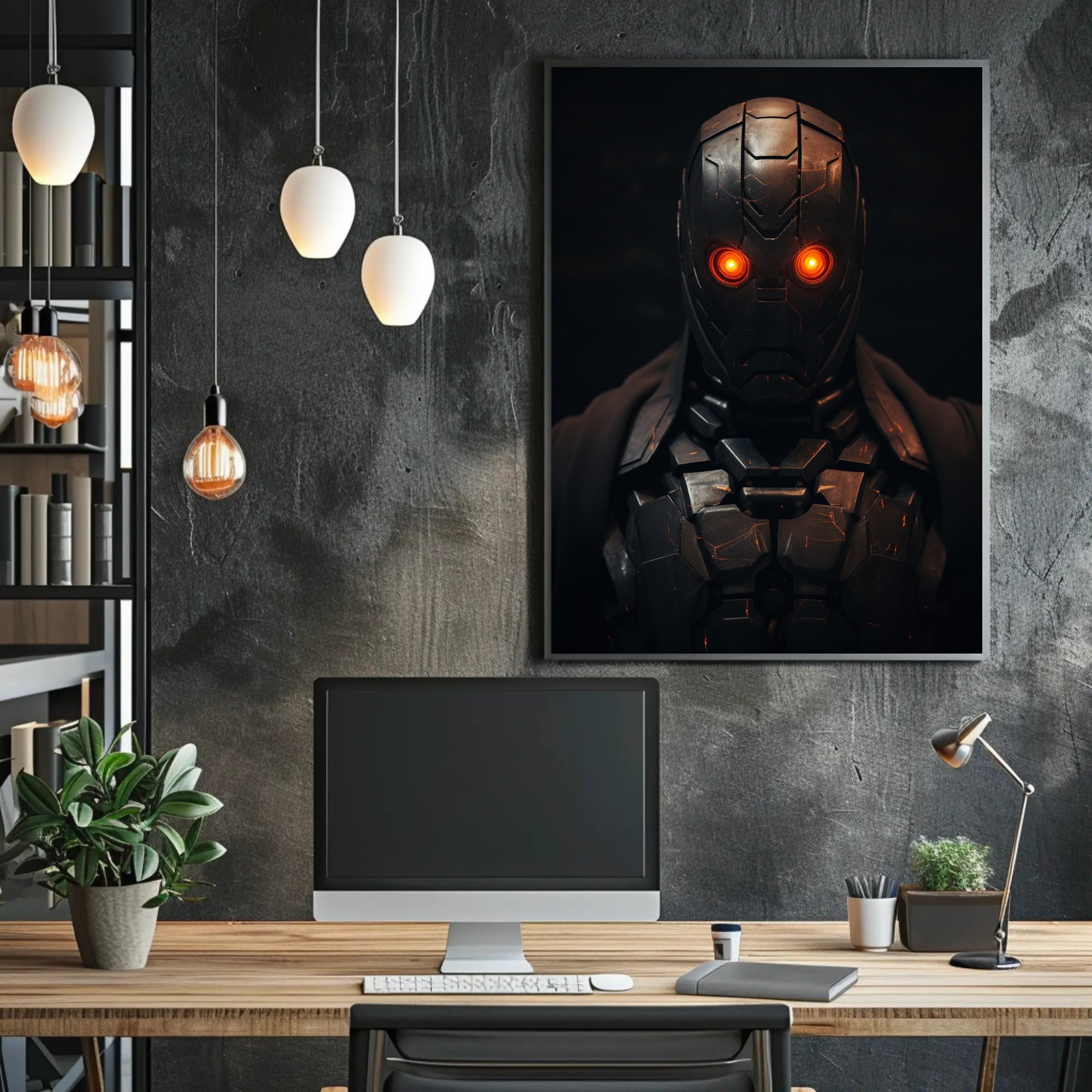 The Enigmatic Android Poster