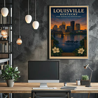 Louisville, Kentucky Where Tradition and Innovation Meet Poster
