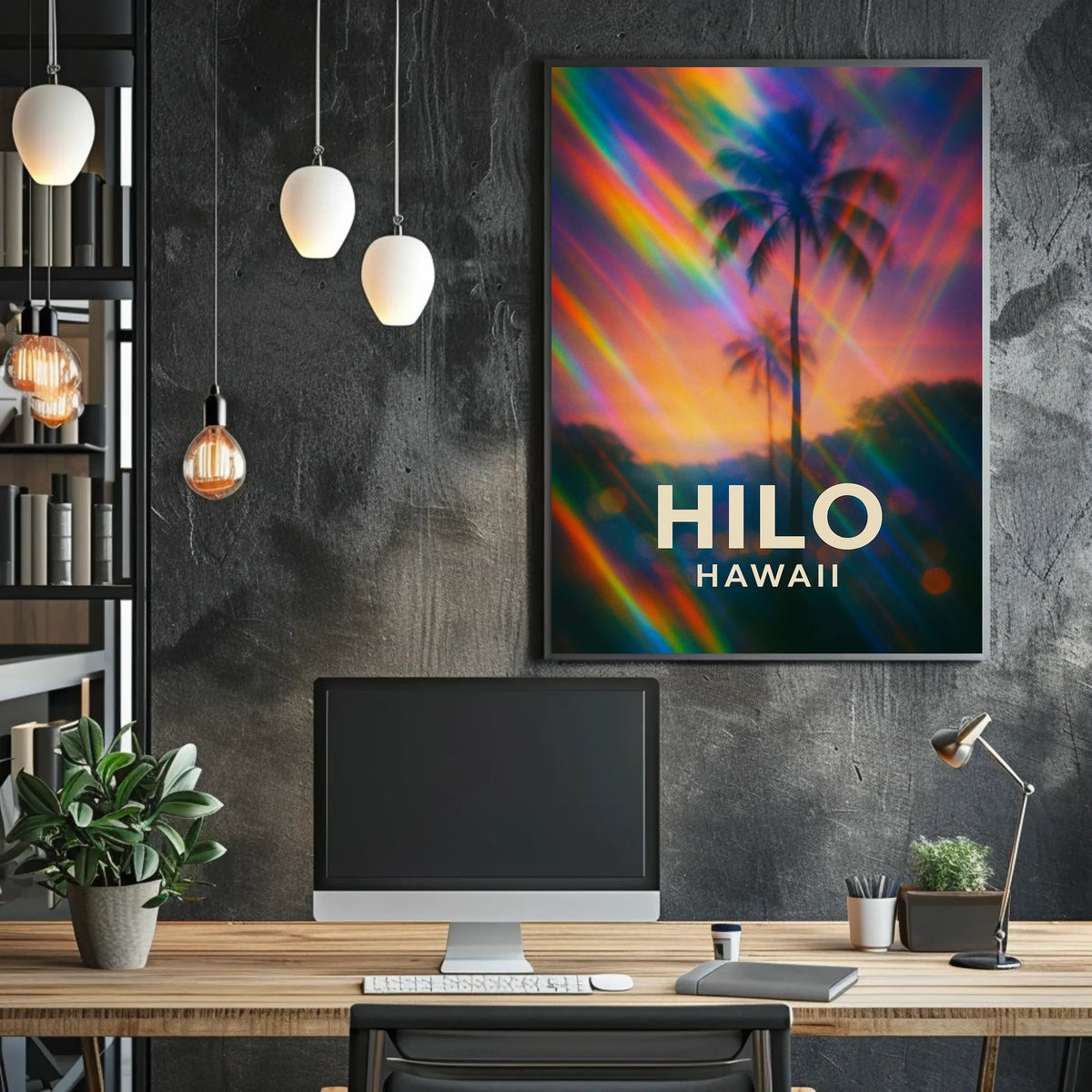Hilo Hawaii Scenery Photography Realism Wanderlust Poster