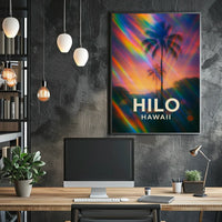 Hilo Hawaii Scenery Photography Realism Wanderlust Poster
